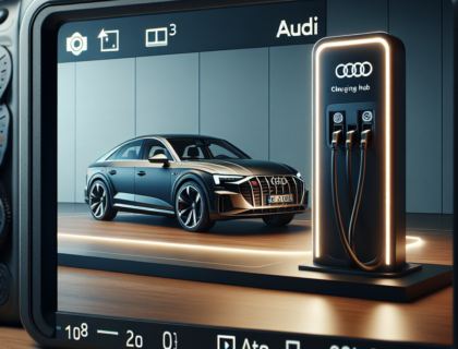 Audi Charging Hub czyli luksusowa stacja ładowania