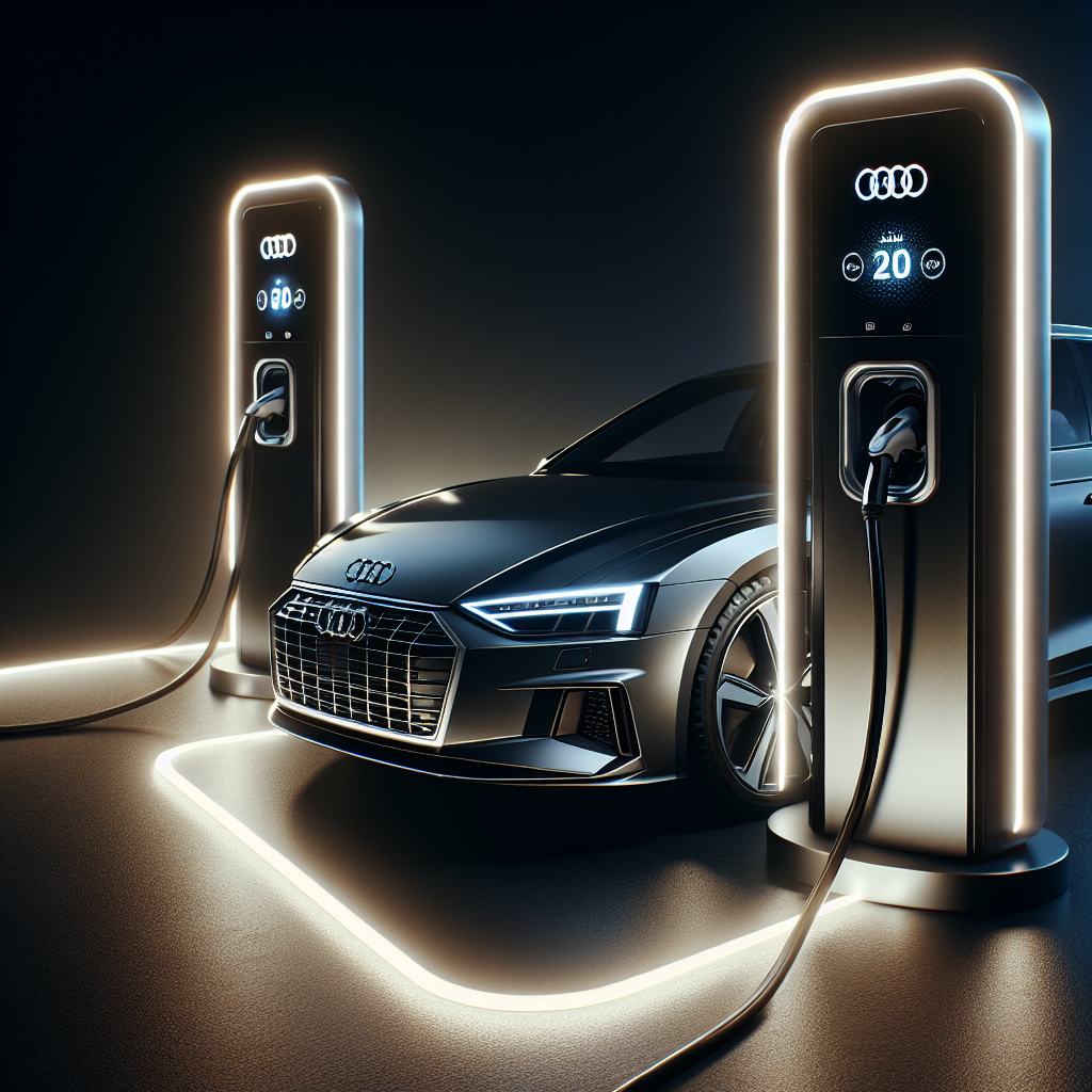 Audi Charging Hub czyli luksusowa stacja ładowania